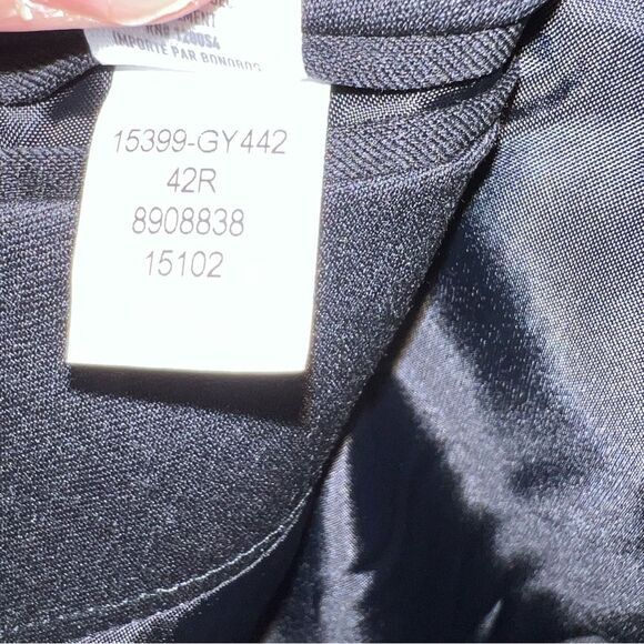 $400 NWOT Bonobos 44S Standard Fit Charcoal gray Jetsetter wool suit blazer - Picture 7 of 16